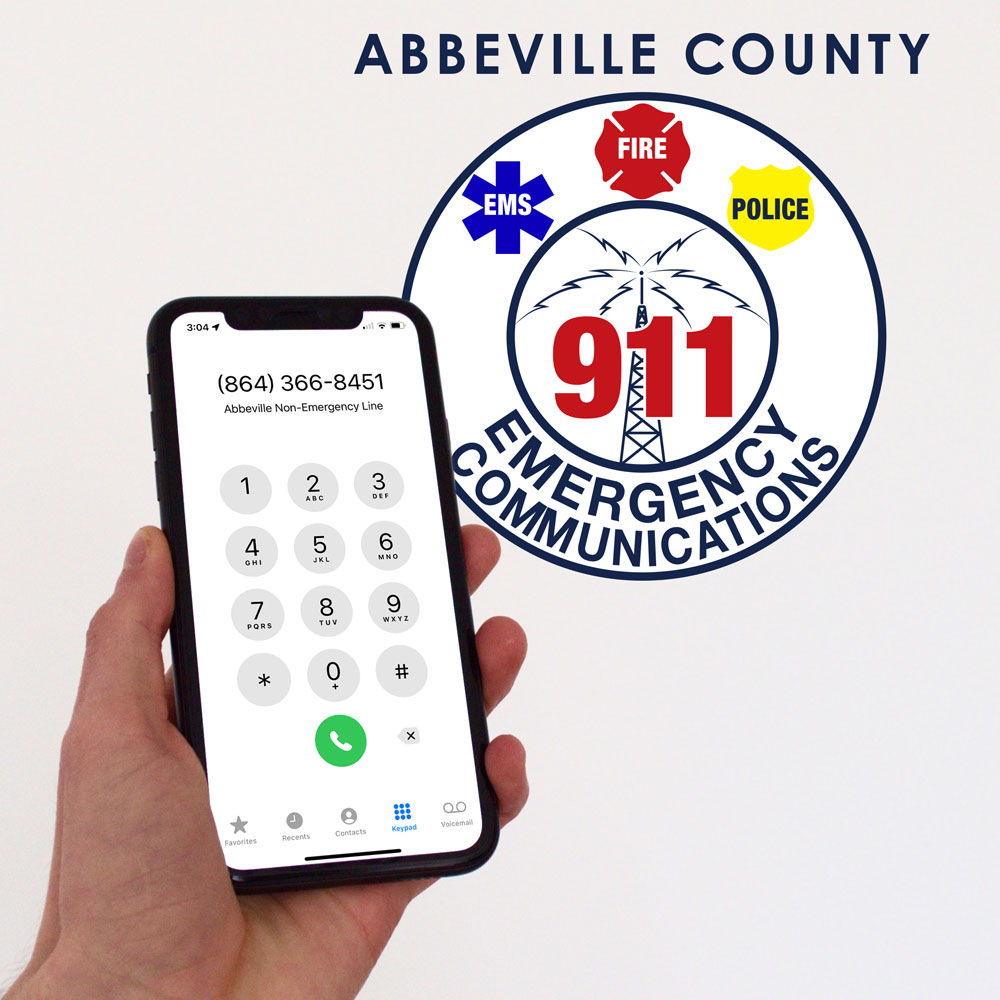 Abbeville County Non Emergency Number - (864) 366-8451